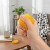 Transparent Jelly Cube Toy Soft Glitter Stress Ball Decompression Squeeze Toy Anti-Stress Sensory Toy Gift