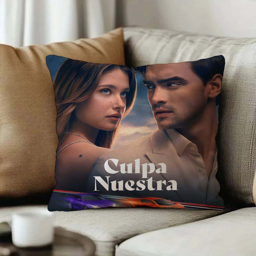 Hot Movie CCulpa Tuya Cushion Cover Polyester Sofa Cushions Decorative Throw Pillows Home Decoration Pillowcover