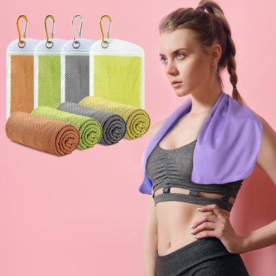 Summer Cold Feeling Sports Towel Absorbent Running Gym Sweat Towel