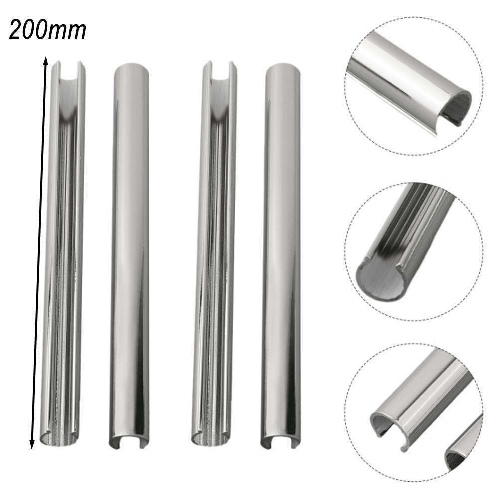 4pcs Radiator Pipe Covers 15*200mm 300mm 500mm Radiator Pipe Covers Black White