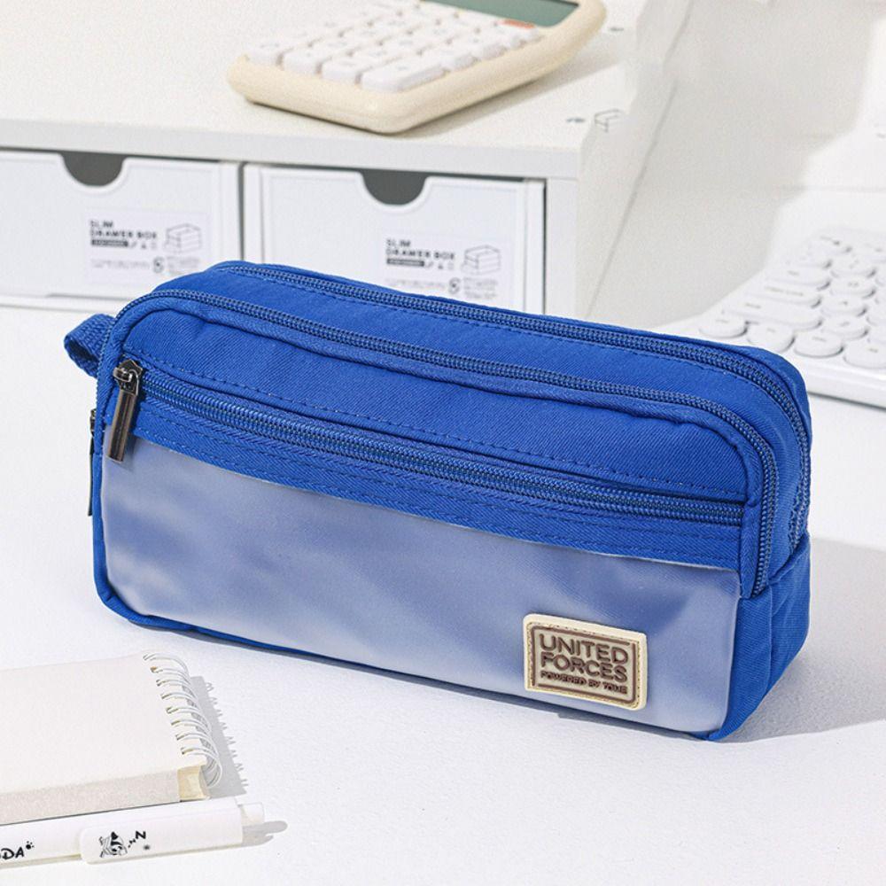 Large Capacity Pen Bag Multifunctional Stationery Organizer Gift Pencil Case Students