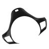 Interior Stickers Steering Wheel Cover Steering Wheel Trim Cover ABS Frame High Quality Interior 1× For BMW 3S E90 E91 E92 E93