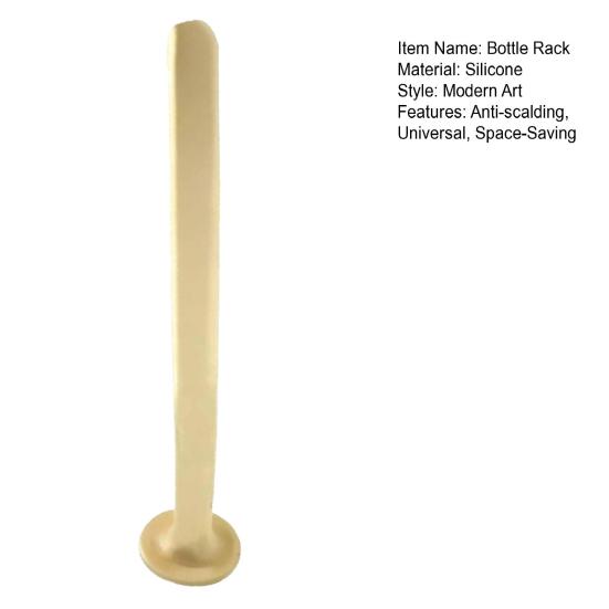 Gravity-Driven Bottle Holder No-Drip Silicone Stand for Ketchup Syrup Honey Universal Upside Down Dispenser