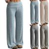 Pantaloni dritti da donna Pantaloni casual alla moda Pantaloni Harlan a nove punti