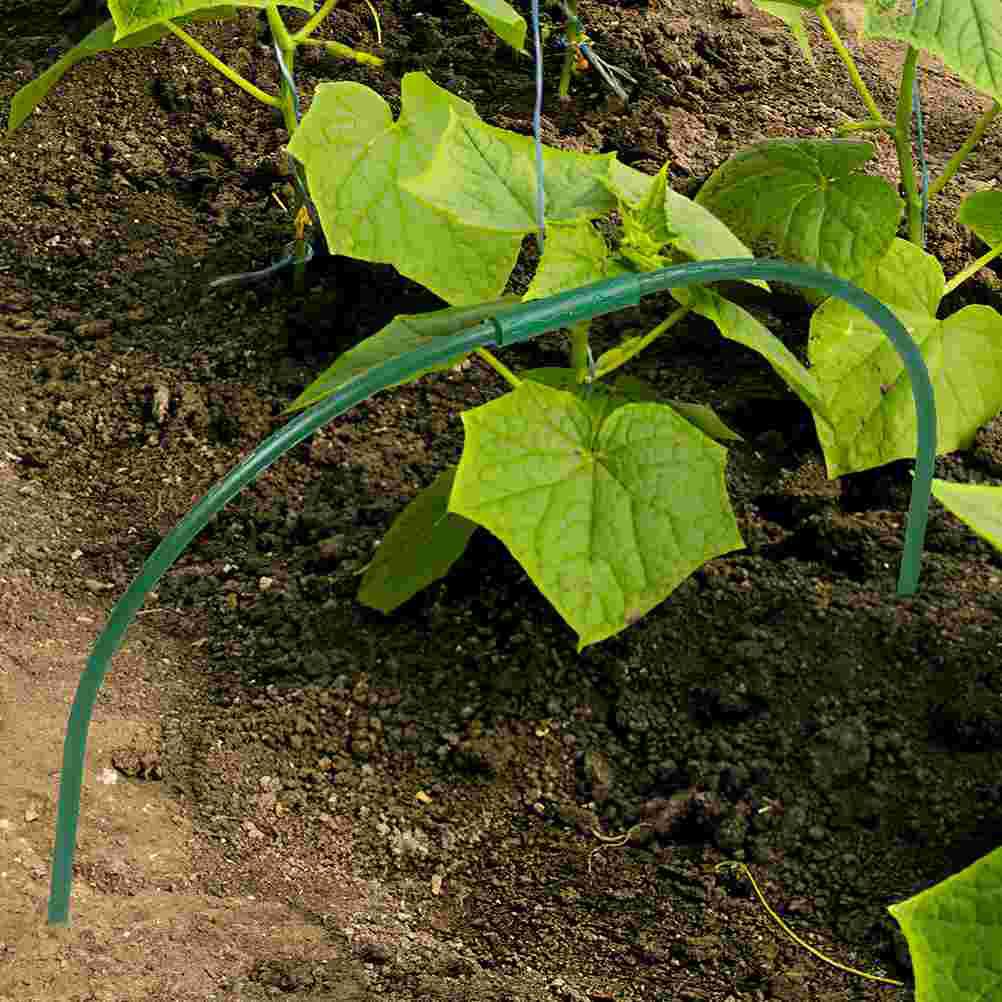 2 Pcs Greenhouse Planting Rack Hoops for Gardening Plants Racks Support Supplies Planter