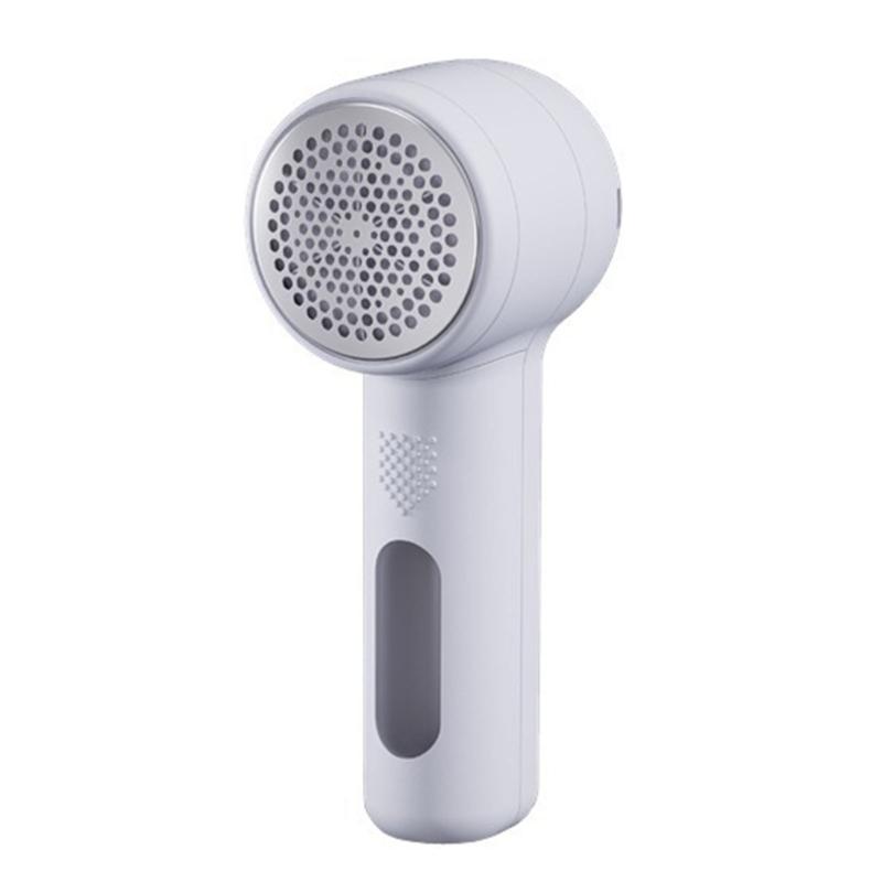 

Practical Lint Remover for Clothing Sweaters Sofas Blankets 3 Adjustable Speed Rechargeable Digital Display Safety Guard белый