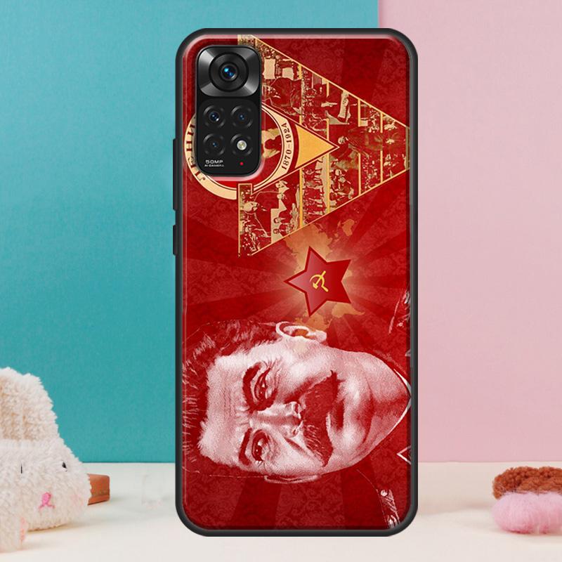 Russian Stalin Ussr Communism Case For Xiaomi Redmi Note 14 12 11 9 10 13 Pro 9S 10S 11S 12S Redmi 13C 10C 12C 14C Cover