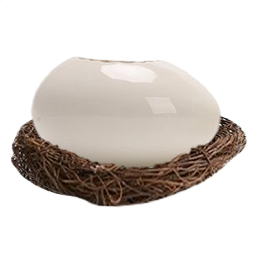 Salad Bowl Rustic Serving Container Table Decor Steamed Egg Bowl Snack Dishes for Salad Soup Side Dishes Home Apartment