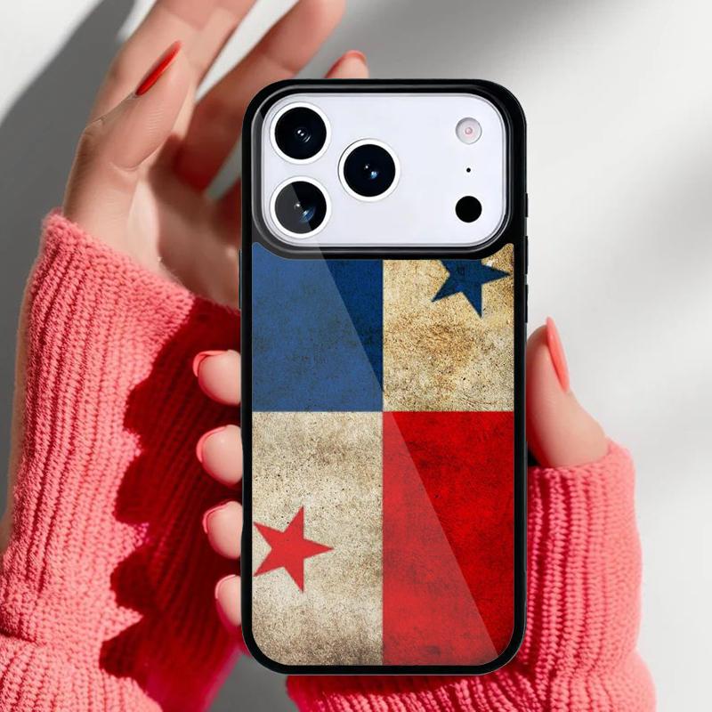 Panama Flag Phone Case for iPhone 17 Air 16e 15 14 13 Pro Max Back Cover for 12 11 Pro Coque