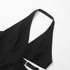 2025 Spring Women's Fashion Halter Neck Top - European & American Versatile Style