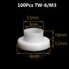 Screw Nylon Transistor Gasket The Step T-Type Plastic Washer