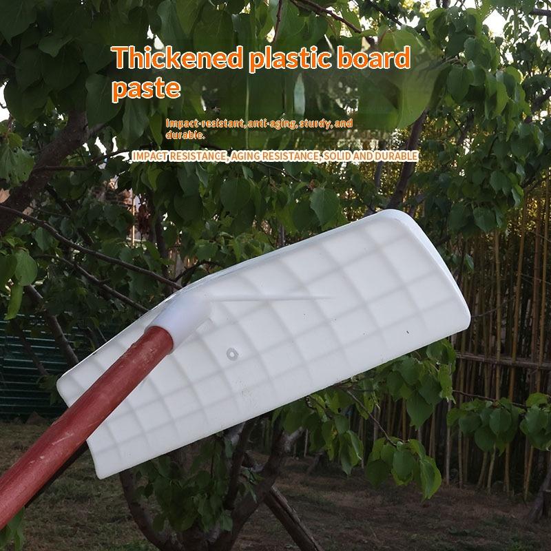 Long Handle Ice Scraper Heavy Duty Plastic Snow Shovel Scratch Free for Winter Auto Glass Driveway Snow Removal