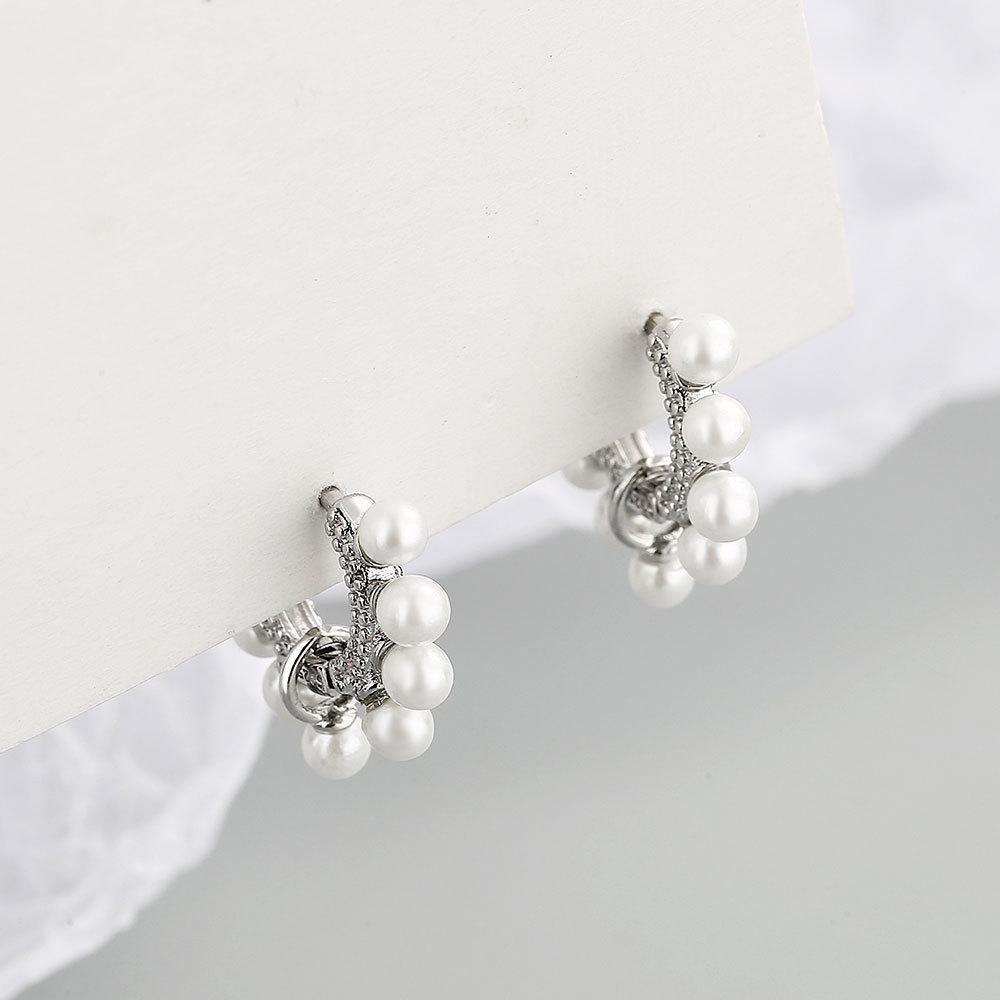 Lindon Copper Alloy Synthetic Pearl Earrings Drop Earrings For Women Wedding Party Gifts