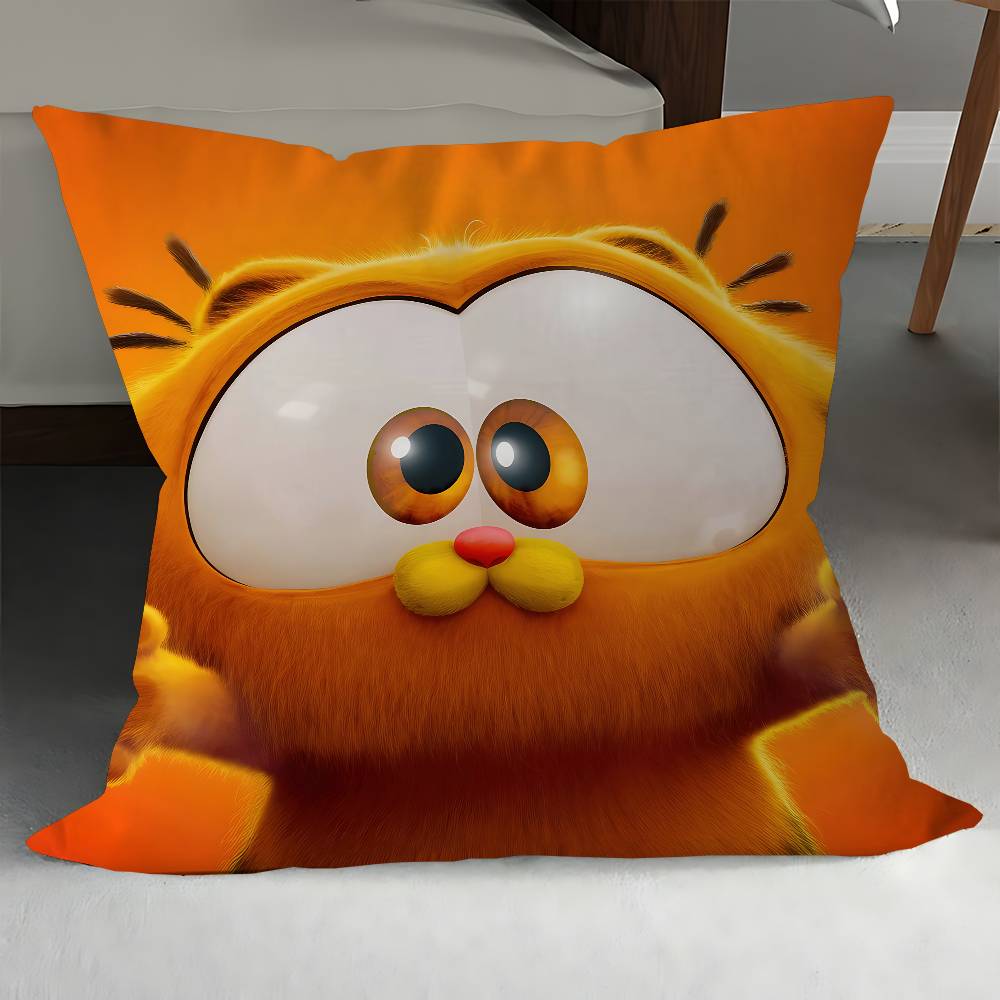 Cute Anime G-Garfields Cat 45*45cm Cushion Cover Pillow Cover Decor Pillowcase Home Pillowcase For Couch Pillow