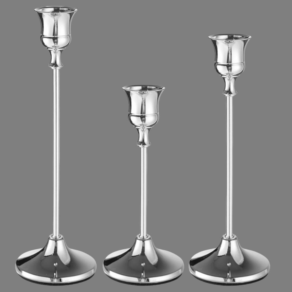 1/3pcs Home and Hotel Decoration Candlestick Holder Candle Stand  Suitable for Wedding Anniversary