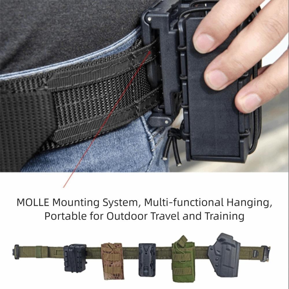 Adjustable Men's Training Belt Metal Buckle Outdoor Waist Bands Casual Nylon Braided Belt