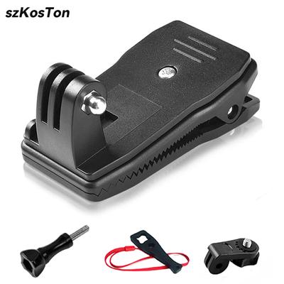 Backpack Strap Mount Quick Clip Mount For GoPro 13 12 11 10 9 8 DJI Action 3 4 Xiaomi Yi Insta360 X4 Ace Pro X3 GO 3 Camera