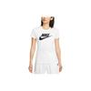 New Nike Set In Sleeve T Shirt Women's White DV6095-100