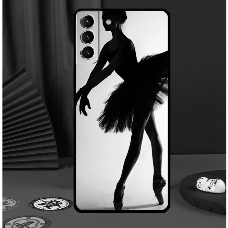 Ballerina Ballet Dance Girl Phone Case For Samsung Galaxy S25 Ultra S9 S10 S20 S21 FE S22 S23 Plus S24 Ultra Back Cover