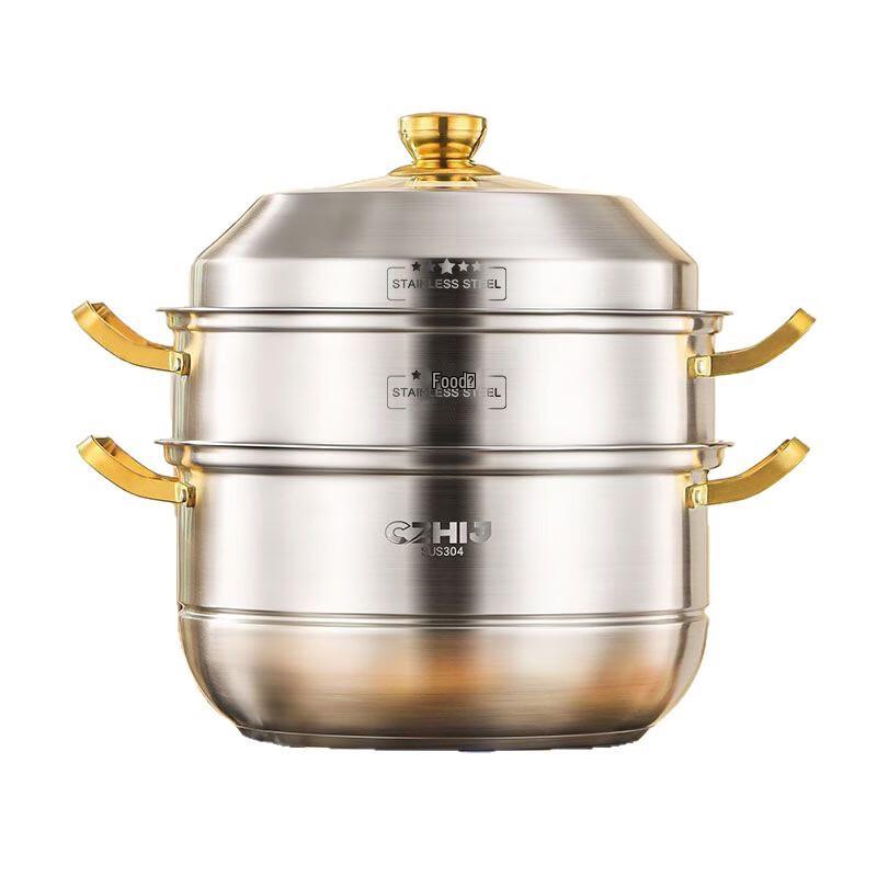 Mr. Jane 304 Stainless Steel Induction Steamer Pot