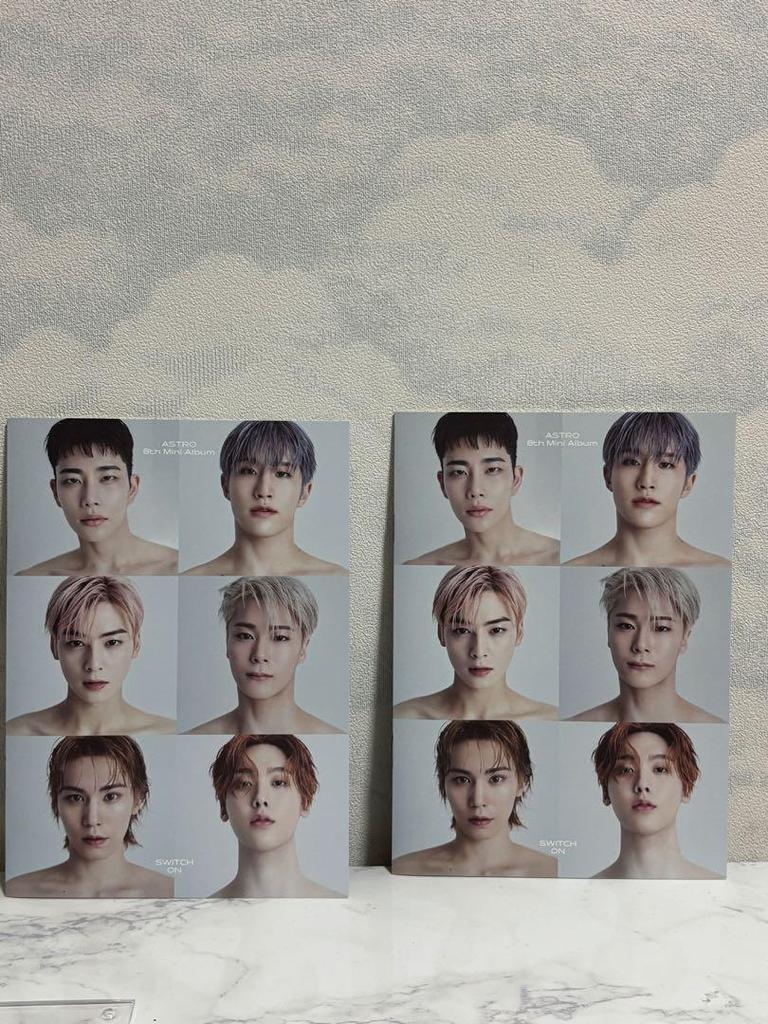 [USED] ASTRO SWITCH ON Album 4-piece Set