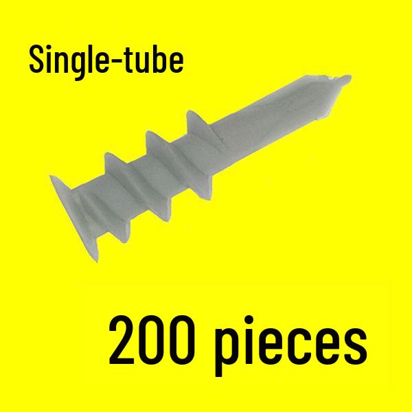 Nylon Spiral Wall Plug Screw Expansion Anchor for Plasterboard