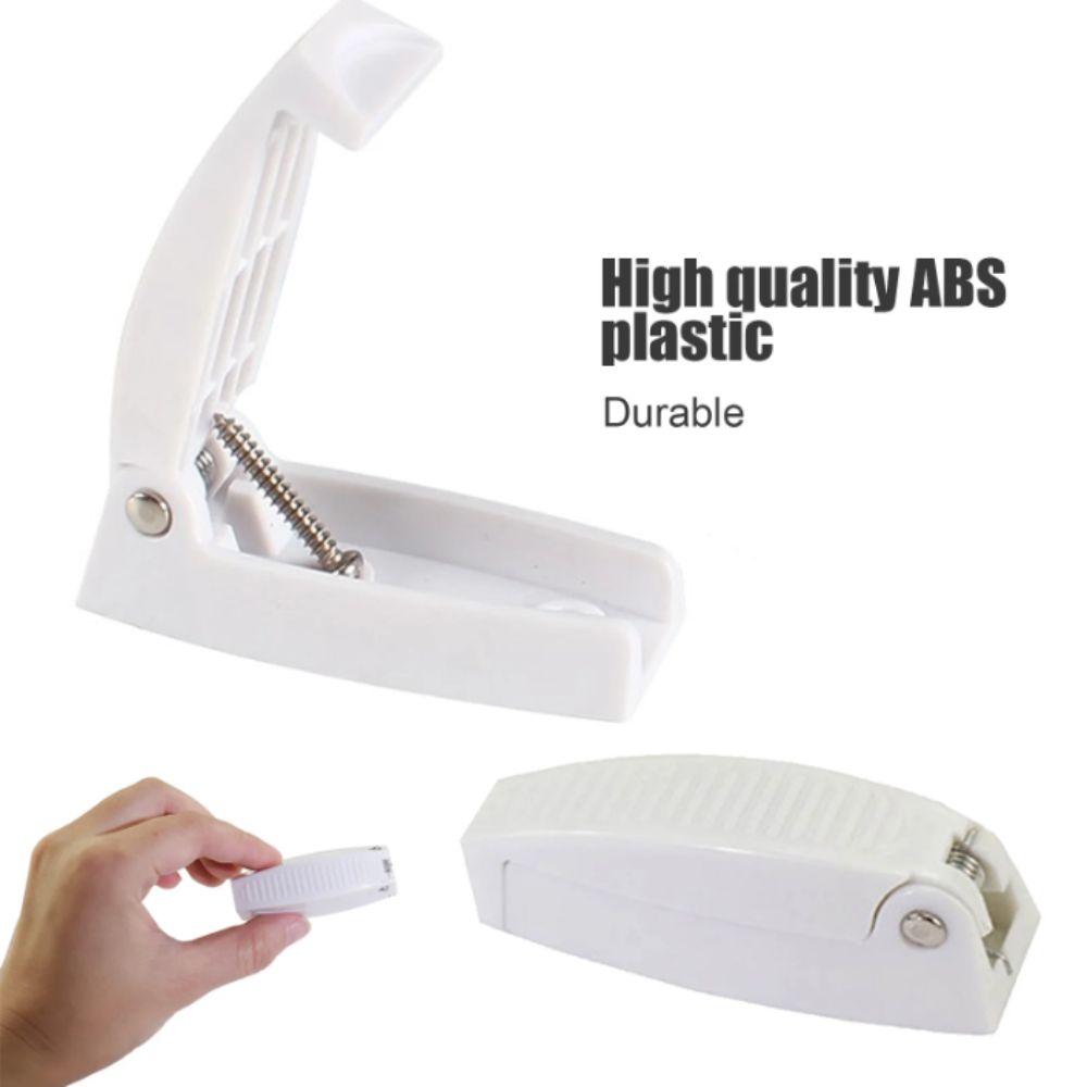Rounded Baggage Door Clip White Door Clip Bracket Compartment Lock  Motorhome