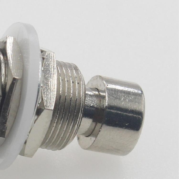 Interruttori a pedale per effetti per chitarra elettrica a 6 pin Pulsante di arresto di emergenza Pedale effetto chitarra Interruttore a pedale DPDT Resistente