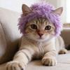 Cartoon Pet Cat Wigs Funny Dog Hairpiece Universal Cat Headdress  Casual Travel