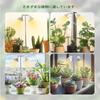 FlowLamp Grow Light, 48 LEDs, 4-Level Dimming, Timer (4h/8h/12h), Daylight Simulation, Adjustable Height, for Indoor Growing