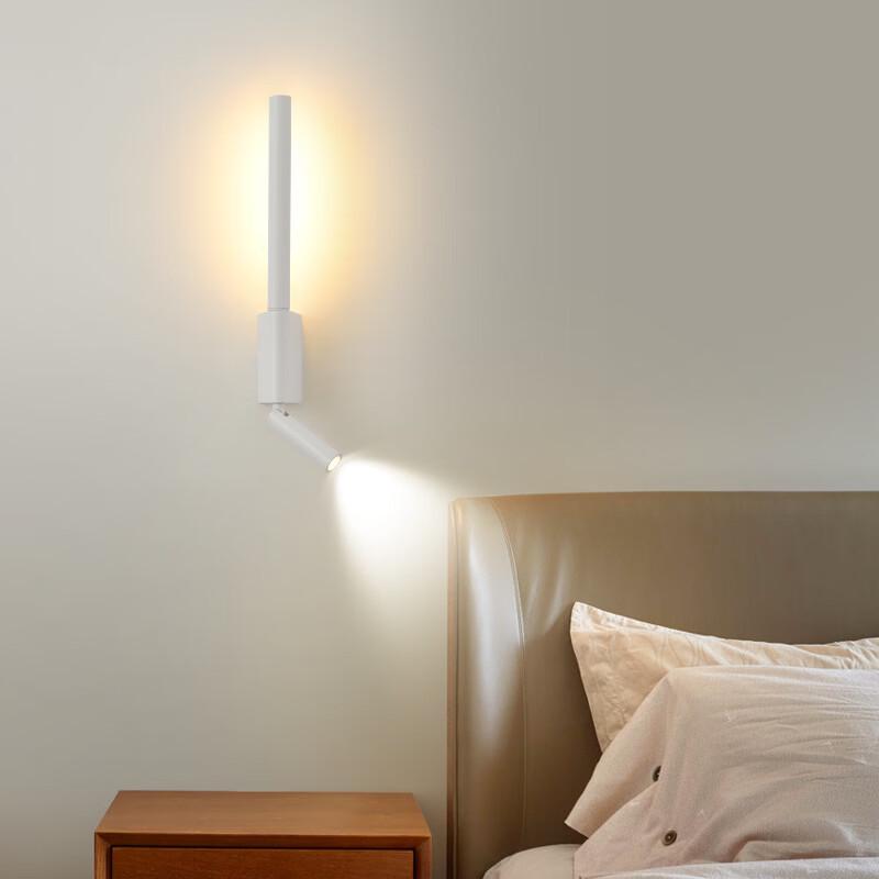 Oeny Modern Dual-Function LED Bedside & Wall Lamp