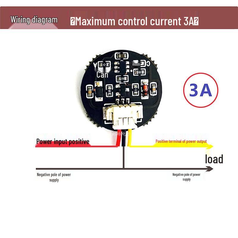 Touch Button Sensor Module 3V-30V: Momentary/Latching Bistable Tactile Switch for LED Strips