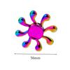 New Colorful Rainbow Alloy Fingertip Gyro Decompression Creativity Finger Spinners Hand Fidget Small Toys
