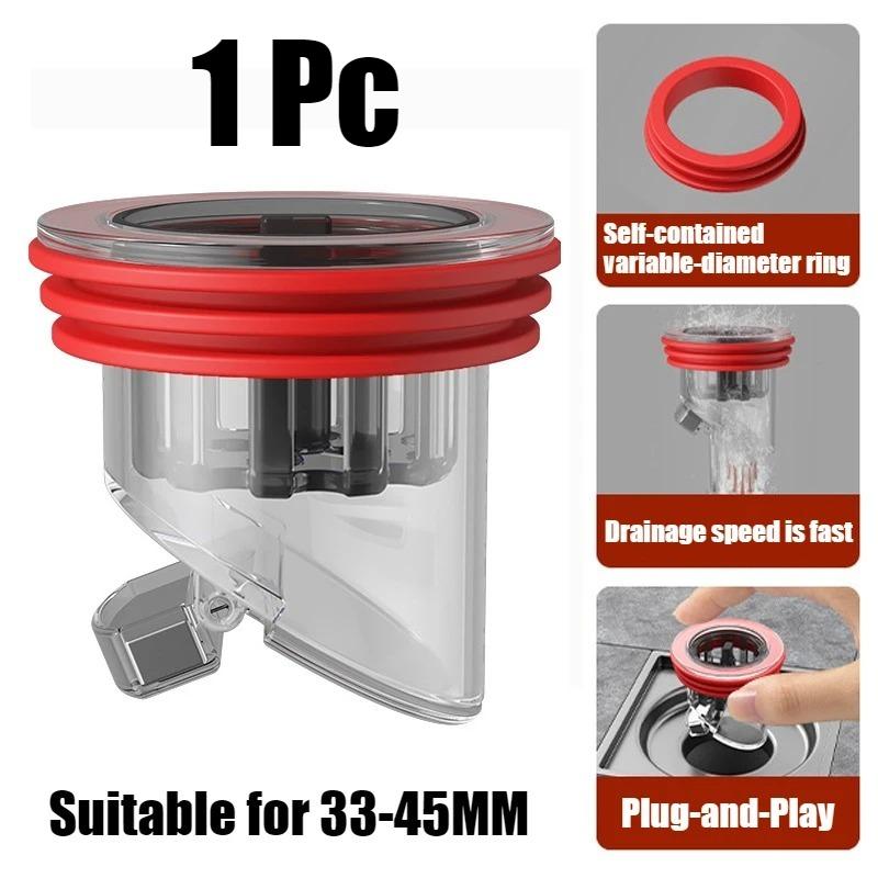

1/2Pc Floor Drain Core Bathroom Drain Valve Core Water Trap Seal Plug for Home Kitchen Sink Floor Drains Anti-odor Anti-backflow