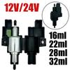 12V 24V 2-5KW Air Diesel Heater Oil Fuel Pump + Cover For Webasto Eberspacher Parking Heater Pulse Meter Pump 16/22/28/32ML