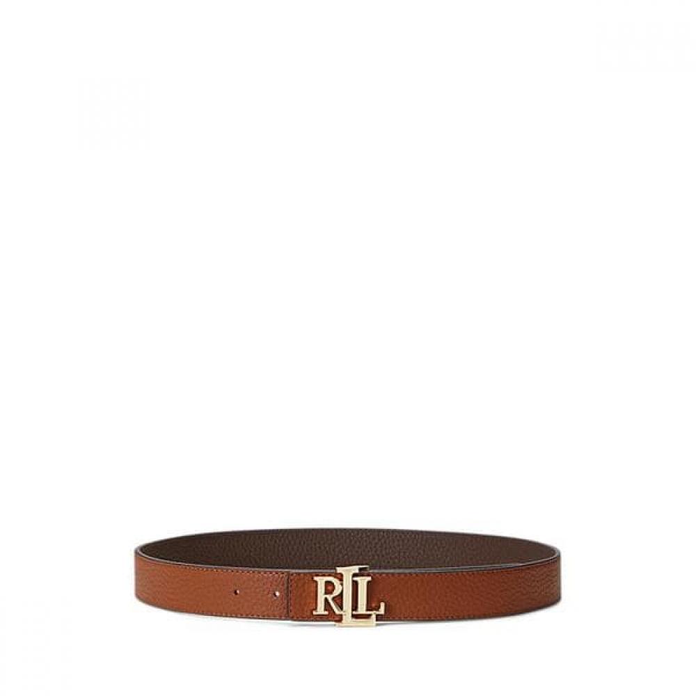Ремень с логотипом Lauren Ralph Lauren, двусторонний, из фактурной кожи Walrblt0f320132200 S