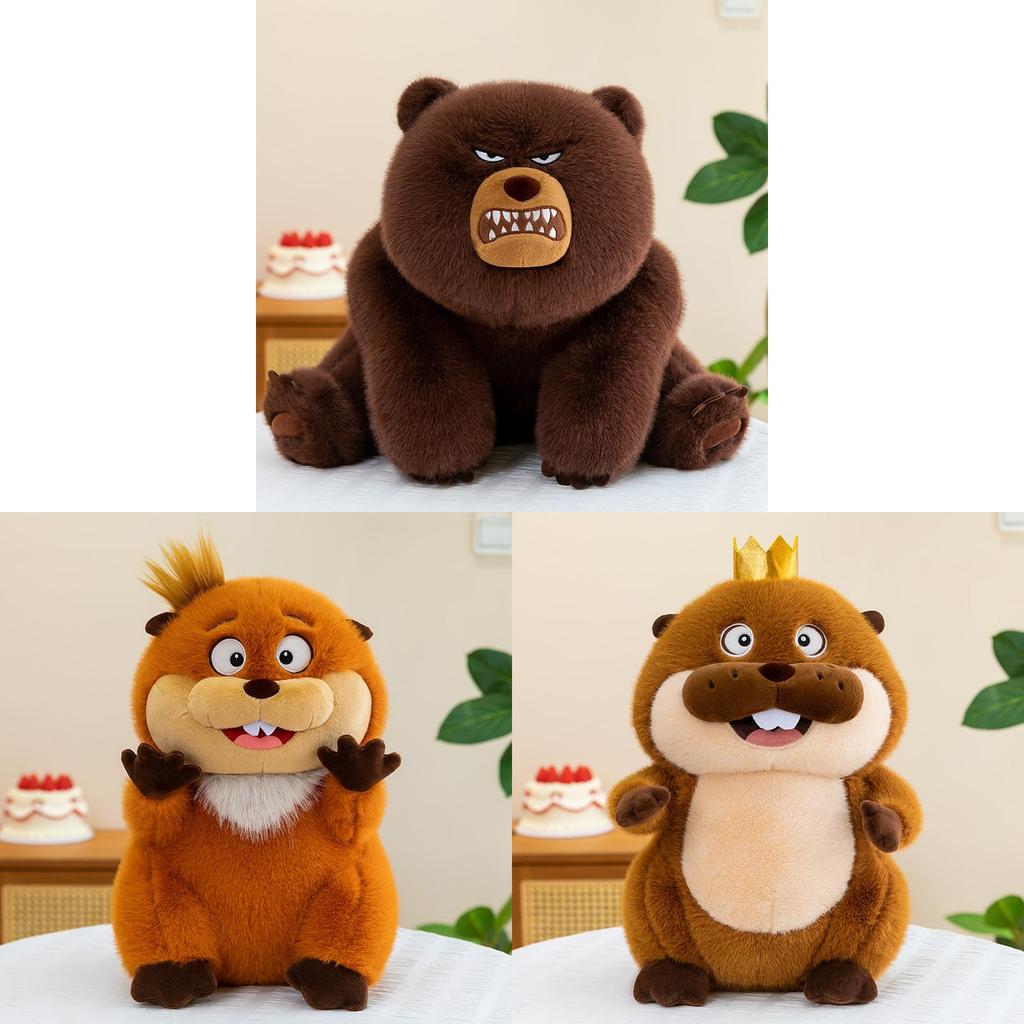 Hoppers Mabel George Ellen Plüschtier mit PP-Baumwolle Weiches Kuscheltier für Kinder und als Geschenk