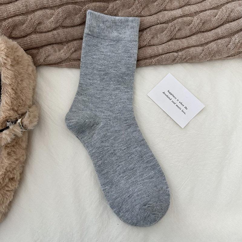 Winter Wool Socks - Children's Silk From Silkworms, Moisturizing, Antibacterial, Deodorizing, Mid-calf Socks, Warm, Without Bones