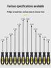 Industrial Grade Magnetic Phillips and Slotted Screwdriver Set - Super Hard, Compact Collection