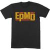 Men'S Epmd Distressed Classic Logo Slim Fit T Shirt X Large Black