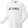 [Yonex] Long-sleeved Shirt, Long-sleeved T-shirt, White (011) L