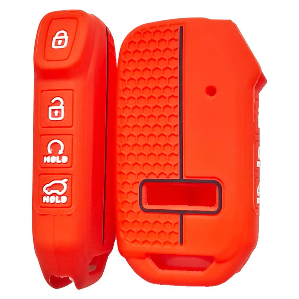 Custodia in Silicone per Chiave Auto per KIA KN Sportage R Stinger Sorento Ceed Cerato Forte Niro Soul Telluride GTLine Accessorio