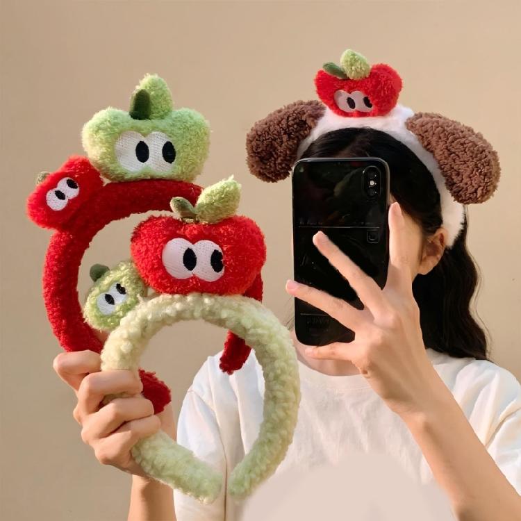 Fashionable Fruit Headwear Lightweight Plush Fabric Hair Band Props For Outdoor Activity And Daily Styling Tool