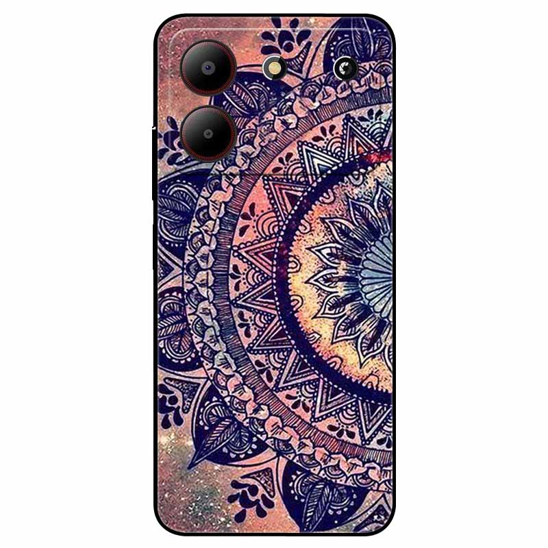 

For ZTE Blade A54 4G Case Shockproof TPU Soft Silicone Phone Covers for ZTE Blade A 54 Funda Painted on for BladeA54 Luxury Capa ZTE Blade A54 4G