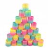 12 pezzi arcobaleno molle magiche cerchio giocattoli bambini festa di compleanno favori regali omaggio souvenir asilo ospite pinata riempitivi