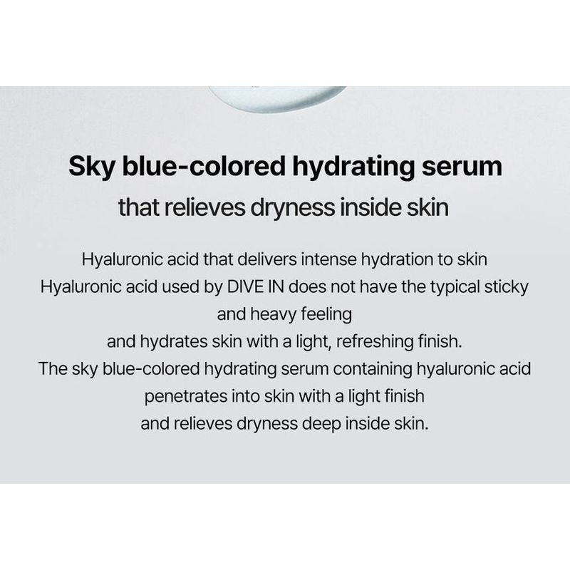 TORRIDEN DIVE-IN Low Molecule Hyaluronic Acid Serum