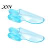 Comfortable Toe Spacer 2PCS Gel Separator, Hallux Valgus Correction And Overlapping Bunion Relief Sleeve Corrector, Ultra-Thin Separator for Day Night