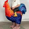 Inflatable Red Rooster Costume for Cosplay & Parties