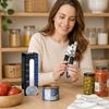 Stainless Can Opener, Multi-Function Manual Opener for Kitchen Cans