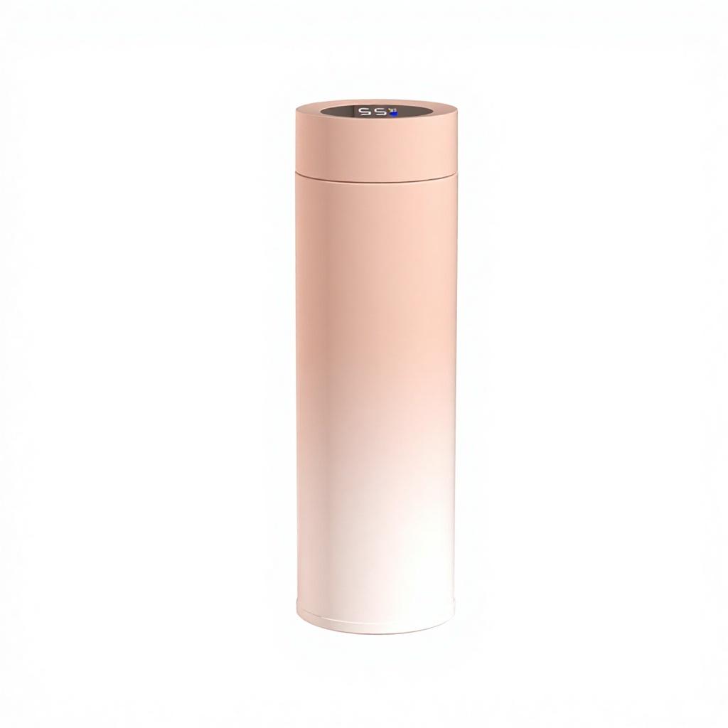 Intelligents Smart Digital Temperature Stainless Steel Custom LED Display Temperature Smart Thermos Water Bottle Flask 480ml белый